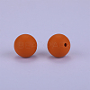 Round Silicone Focal Beads SI-JX0046A-73-2