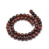 Natural Mahogany Obsidian Round Bead Strands G-P075-26-10mm-2
