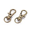 Alloy Swivel Lobster Claw Clasps IFIN-E548Y-AB-1