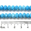 Dyed Natural Howlite Beads Strands G-G023-A01-01B-5