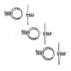 Tibetan Style Toggle Clasps LS-TIBE-AB2035Y-N-NF-3