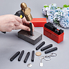 27Pcs Carbon Steel Stamps DIY-WH0740-11B-2