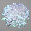Rainbow Iridescent PVC Paillette/Sequins Beads KY-WH0046-100C-2