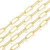 Brass Paperclip Chains CHC-S008-001B-G-1-NR-2
