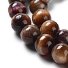 Natural Rainbow Tiger Eye Beads Strands G-NH0002-A01-B05-4