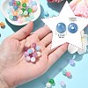 100Pcs 11 Colors Resin Imitation Cat Eye Beads FIND-CJ0003-15-2