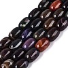Natural Fire Crackle Agate Beads Strands G-Q606-108B-2