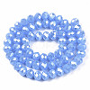 Electroplate Glass Beads Strands EGLA-A034-J3mm-A02-3