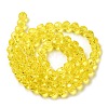 Transparent Glass Beads EGLA-A035-T8mm-D03-3