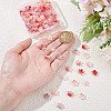 150Pcs 5 Colors Handmade Transparent Lampwork Beads GLAA-NB0001-89-3