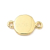 Brass with Enamel Connector Charms KK-G416-56G-01-2