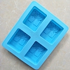 DIY Silicone Tree of Life Pattern Rectangle Soap Molds TREE-PW0001-47-1