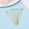 Brass Eye Pins KK-YW0004-04E-G-1