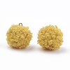 Handmade Cloth Fabric Covered Pendants LS-WOVE-N006-16K-2