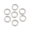 304 Stainless Steel Closed Jump Rings STAS-G393-06P-08-1