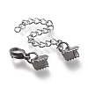 Tarnish Resistant 304 Stainless Steel Curb Chain Extender STAS-K195-21P-02-2