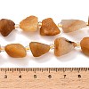 Natural Yellow Botswana Agate Beads Strands GG-CBA0B77-A21-03-4