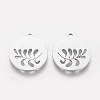 Non-Tarnish 201 Stainless Steel Pendants STAS-Q201-T406-2