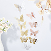 8 Sets 8 Styles Paper Wall Stickers DIY-CA0002-33-5