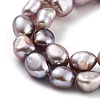 Natural Cultured Freshwater Pearl Beads Strands PEAR-P062-26H-4