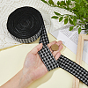 10 Yards Flat Nylon Jacquard Elastic Cord OCOR-HS0001-01B-3