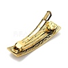 Viking Knot Alloy Retro Hair Barrettes LS-AJEW-K048-03AG-2