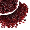 Picasso Spray Painted Glass Seed Beads SEED-T006-04-31-3