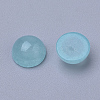 Natural White Jade Cabochons G-R416-6mm-07-2