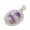 Natural Amethyst Pendants G-A226-03P-08-2
