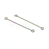Ion Plating(IP) 304 Stainless Steel Eye Pins LS-STAS-I141-01A-M-2