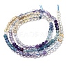 Natural Fluorite Beads Strands G-H266-31B-3