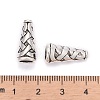 Tibetan Style Alloy Bead Cone TIBEB-00821-AS-R-4