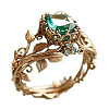 Zinc Alloy & Rhinestone Finger Rings FS-WG73E81-04-2