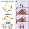 60Pcs Brass Donut Bails KK-SC0004-58G-2