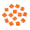 2-Hole Baking Paint Glass Seed Beads SEED-S023-17C-27-1