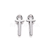 Tibetan Style Alloy Pendants TIBE-S108-108T-AS-RS-1
