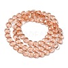 Transparent Glass Beads Strands GL-CBA7A17-03A-03-4