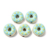 Handmade Porcelain Enamel Beads PORC-K003-09P-1