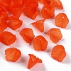 Frosted Acrylic Bead Caps MACR-S371-10A-726-1