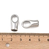 Tarnish Resistant 304 Stainless Steel Cord Ends STAS-N034-16-4