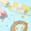 DIY Round Acrylic & Glass Beads Bracelets Jewelry Kits DIY-FS0006-29E-8