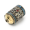 Handmade Tibetan Style Beads KK-Z157-05AG-01-2