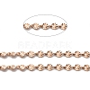 Ion Plating(IP) 304 Stainless Steel Flower Link Chains STAS-B041-08RG-2