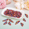 Transparent Resin Wing Pendants Set RESI-TAC0021-01D-4
