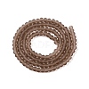 Transparent Glass Beads Strands EGLA-A044-T2mm-MD16-3