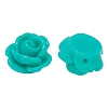 Rose Flower Opaque Resin Beads X-CRES-B1029-A12-1