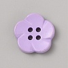Spray Painted Plastic Buttons FIND-WH0152-394B-03-1