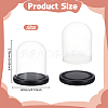 1Pc Arch Glass Dome Cover AJEW-UN0002-84A-2