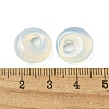 Opalite Donut/Pi Disc Charms G-G142-02V-3