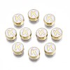 Alloy Enamel Beads ENAM-N052-006-01K-RS-1